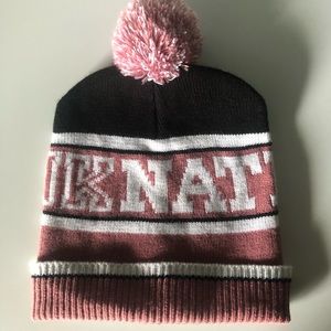 PINK beanie winter hat
